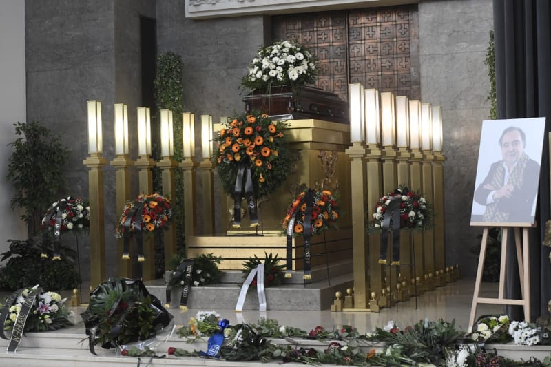Pohřeb Dušana Kleina