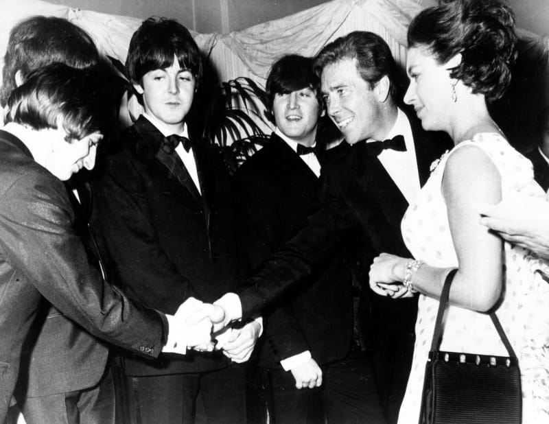 Setkání s Beatles v roce 1965.