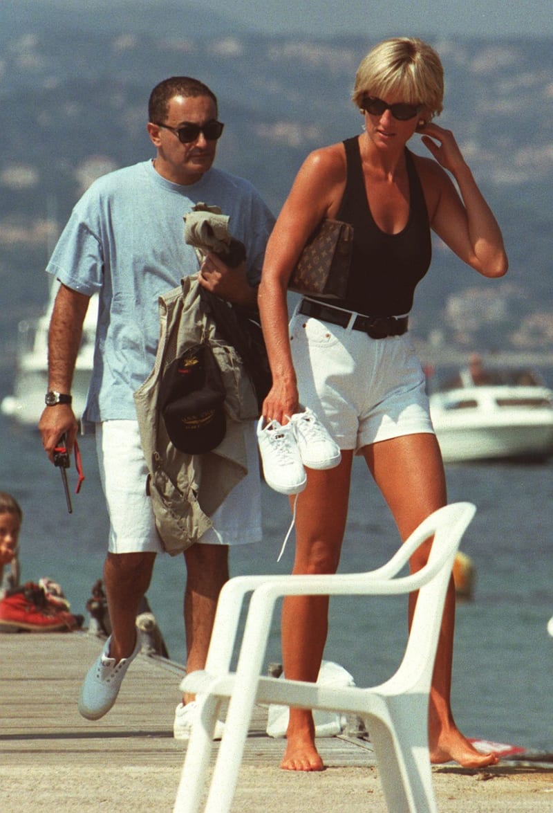 Princezna Diana s Dodim Al-Fayedem