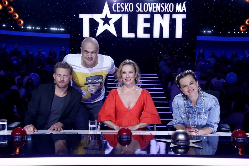 Porota deváté řady show Česko Slovensko má talent.