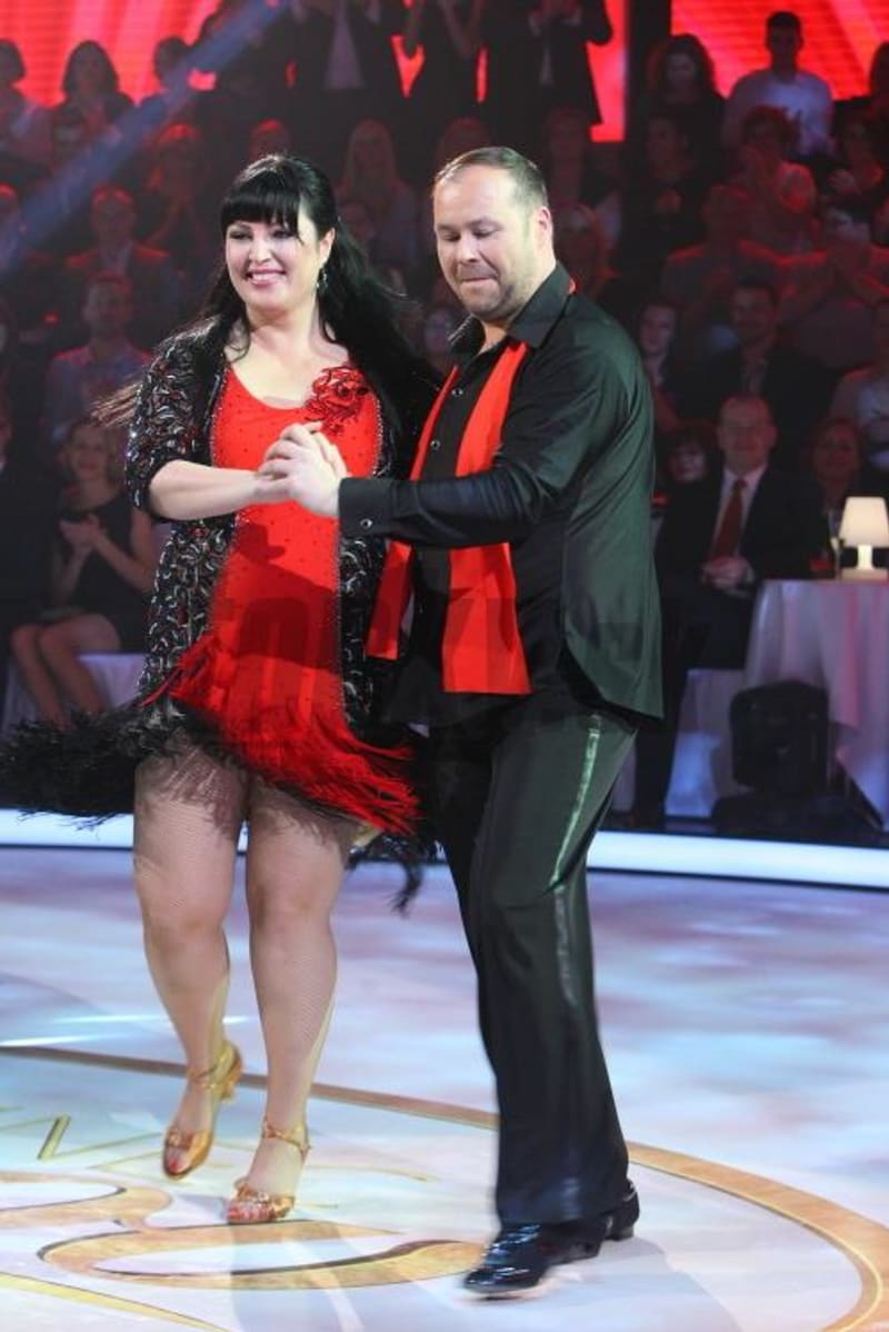 Ivana Christová v roce 2015 v slovenské taneční soutěži Tanec snov