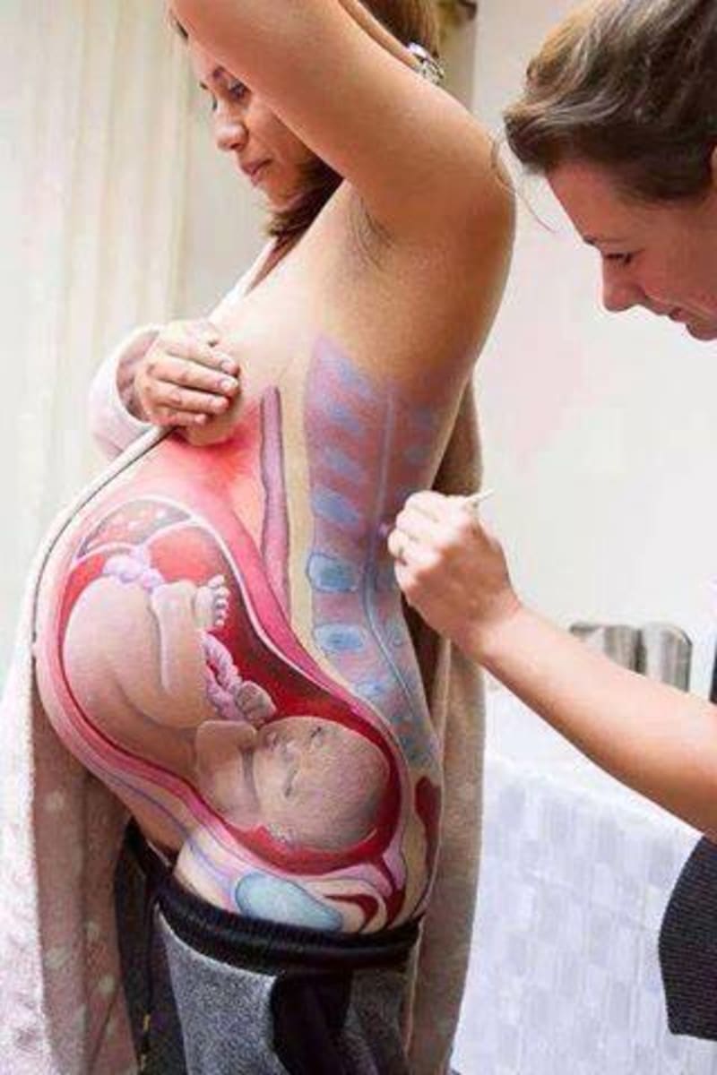 Obrázky na těhotenská břicha - Obrázek 16