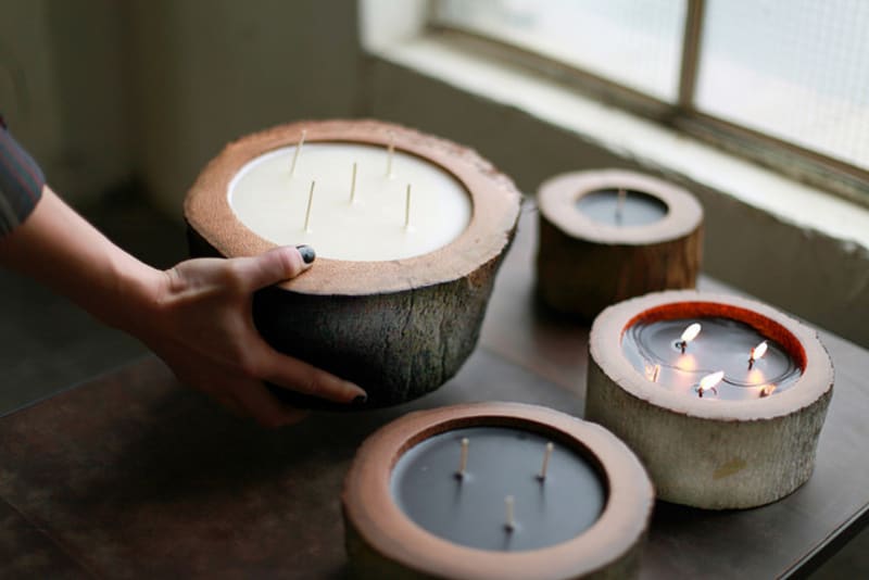 svíčky z palmového dřeva, Vascolari, od 589 Kč