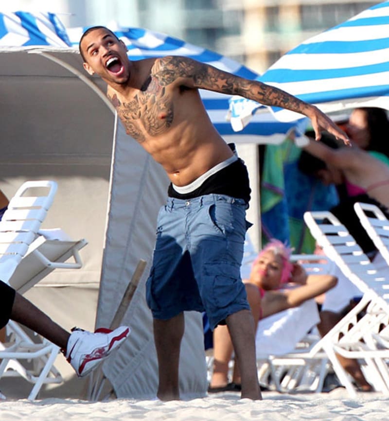 Zpěvák Chris Brown