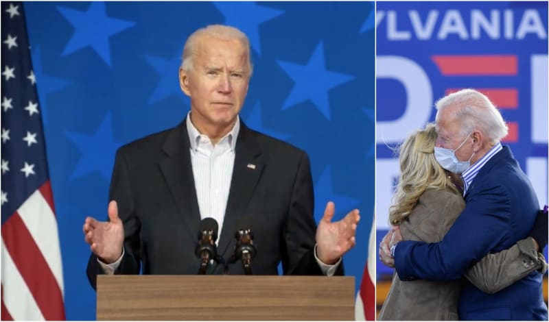 Joe Biden s druhou manželkou Jill