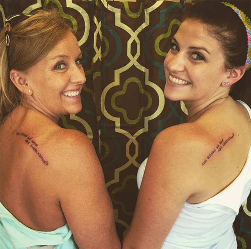 Společná tetování matek a dcer