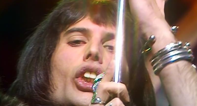 Freddie Mercury, 1974.