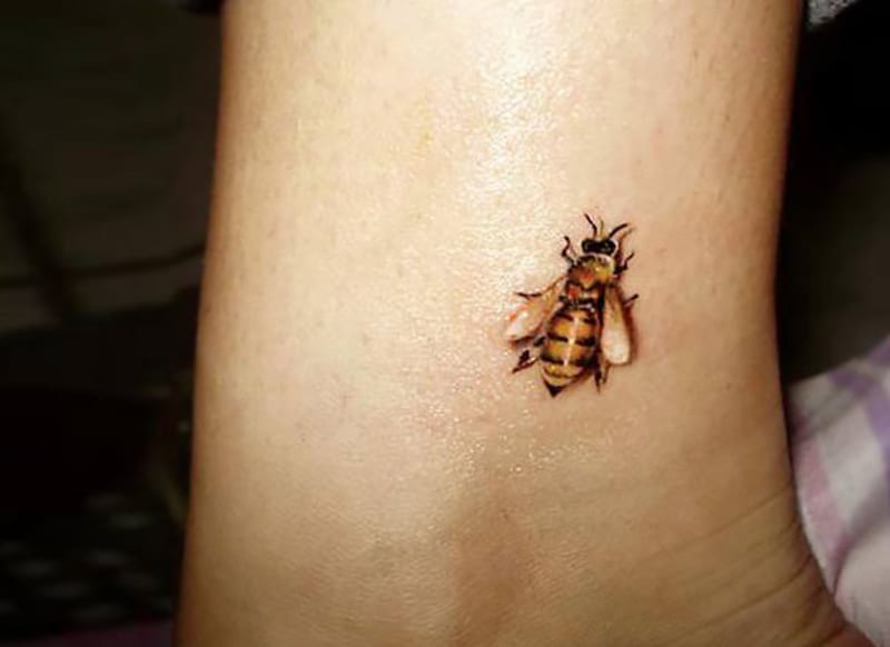 3D tetování - Pilný jako včelička?