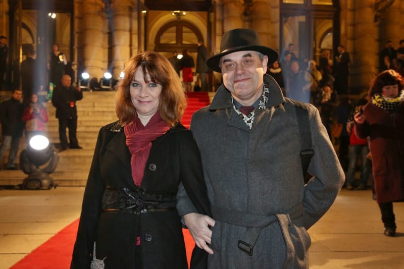 Miroslav Táborský se svou krásnou paní Kateřinou