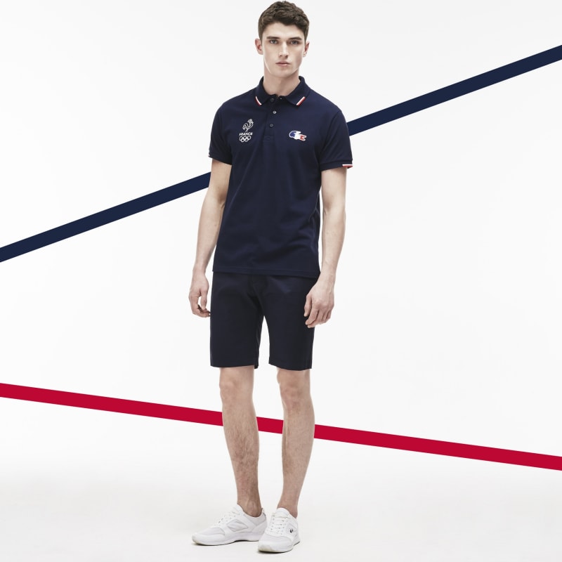 Francouzské sportovce oblékla značka Lacoste