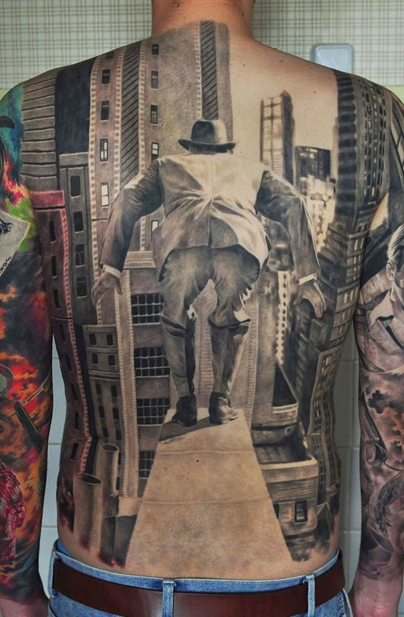 3D tetování - Tělo jako tapeta