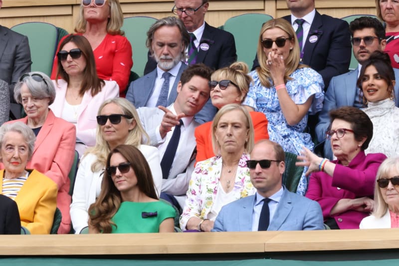 Na letošním Wimbledonu měla čestné místo hned za královskou rodinou.