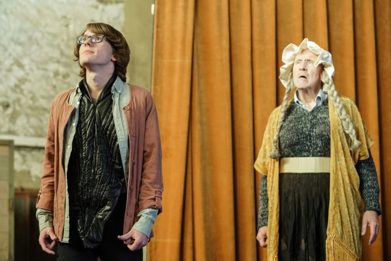 Filip Antonio jako Romeo a Petr Nárožný jako chůva.