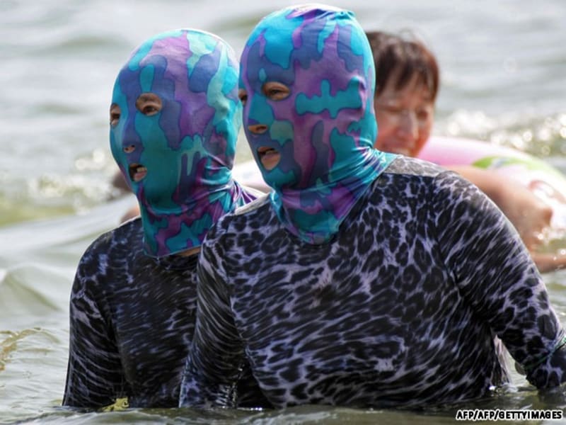 Obličejové plavky v Číně - Obrázek 12