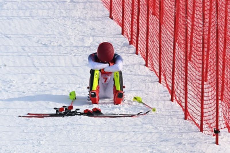 Mikael Shiffrinová nedojela na ZOH 2022 po obřím slalomu ani 1. kolo slalomu. V obou disciplínách patřila mezi největší favoritky. 
