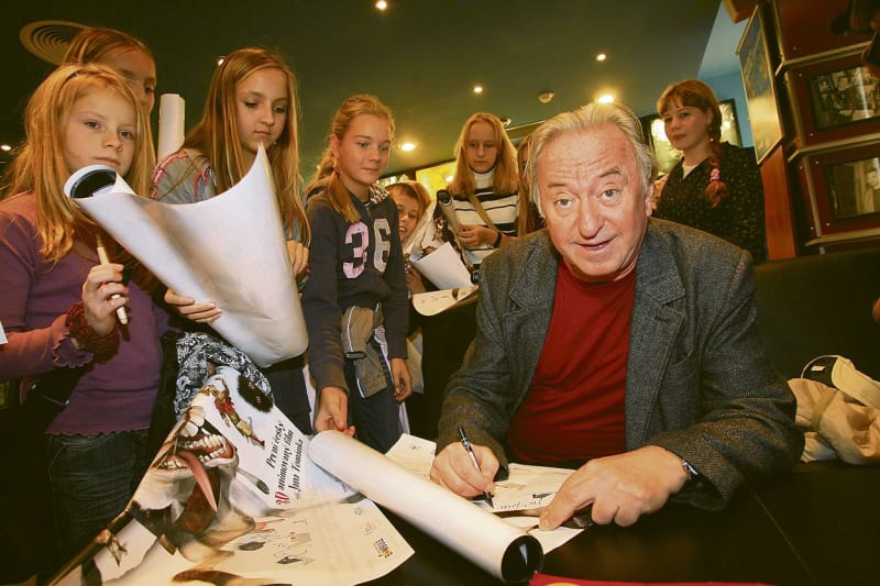 Jiří Lábus při autogramiádě