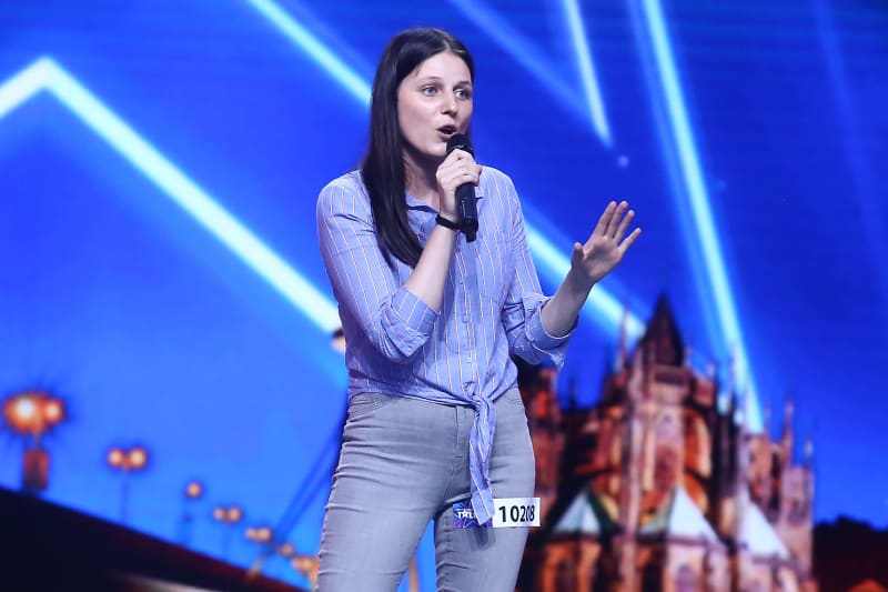 V Česko Slovensko má talent zazpívala píseň z muzikálu Funny Girl.