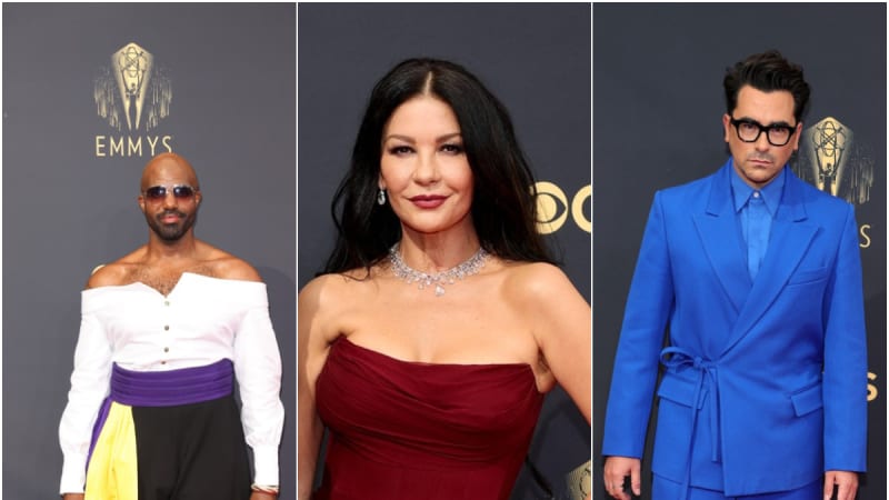 Nejlepší šaty Emmy 2021: Herci letos svými outfity trumfli ženy!