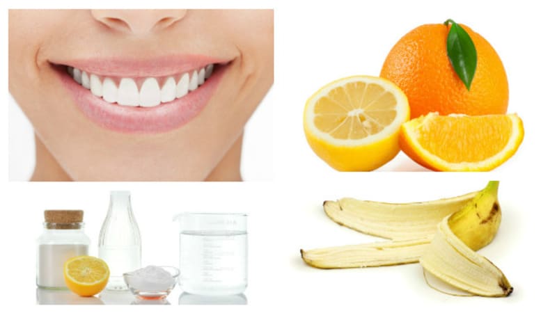 Domácí bělení zubů: banánem, octem nebo jedlou sodou. Funguje to?