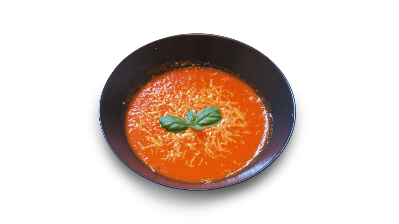 Prostřeno: Rajská polévka s parmazánem
