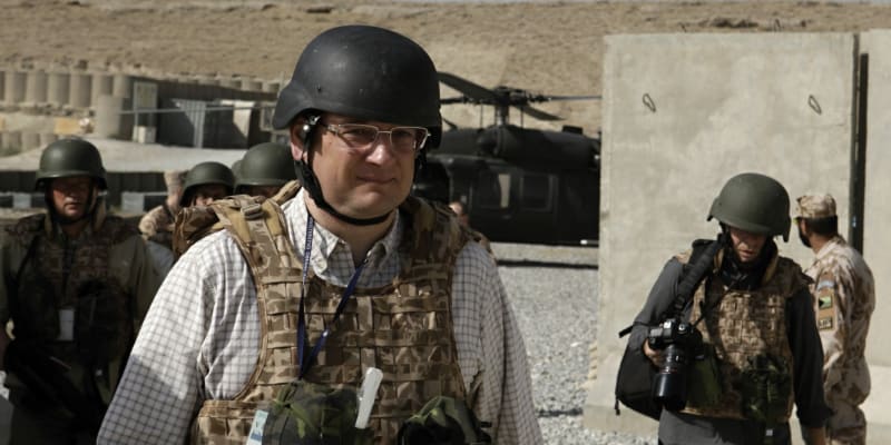 Petr Nečas v Afghánistánu (2012)