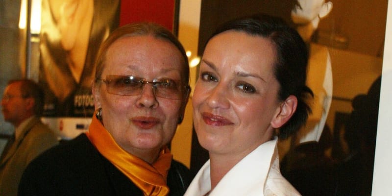 Tereza Brodská s matkou Janou Brejchovou na snímku z roku 2003