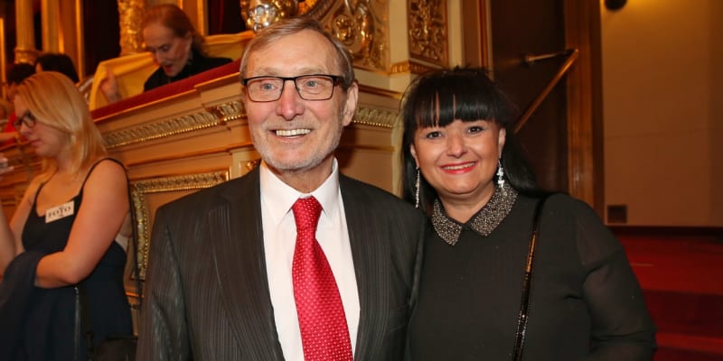 Ladislav Frej s partnerkou Gábinou, která umřela na rakovinu.
