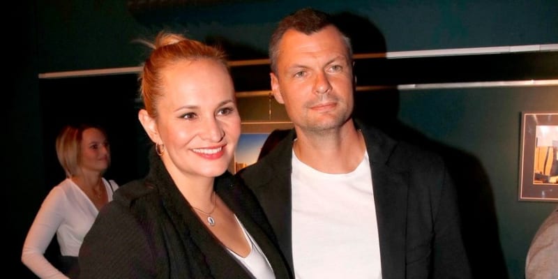 Monika Absolonová s bývalým partnerem Tomášem Hornou.