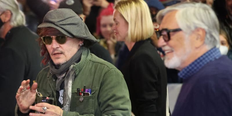 Johnny Depp navštívil Karlovy Vary.