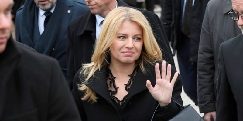 Na pohřeb Miro Žbirky dorazila i slovenská prezidentka