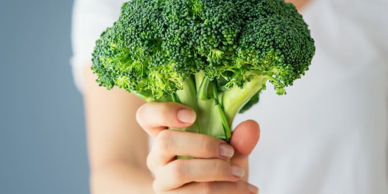 Případně 100 gramů brokolice. To určitě zvládnete ne?