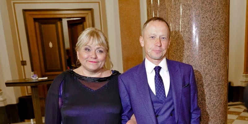 Pavla Tomicová s manželem Ondřejem