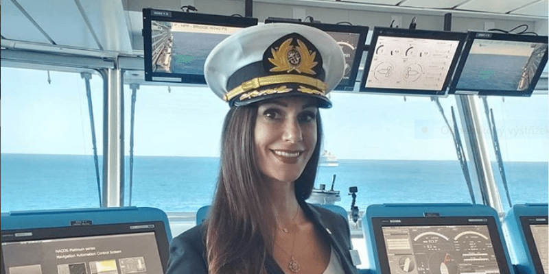 Kate McCue je první americkou kapitánky výletní lodi