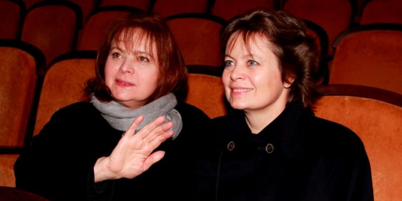 Libuše Šafránková a Miroslava Šafránková na premiéře filmu Přijde letos Ježíšek?