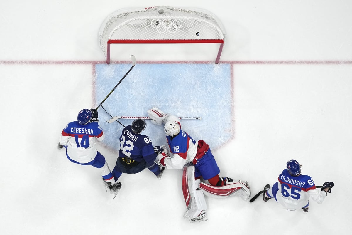 Finští hokejisté vyhráli nad Slováky 6:2.