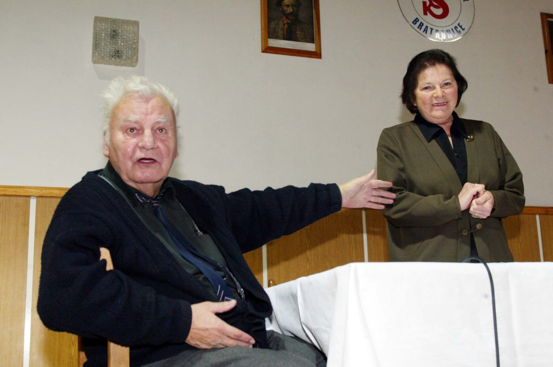 Petr Haničinec s Jiřinou Švorcovou patřili k nejčastějším divadelním párům. 