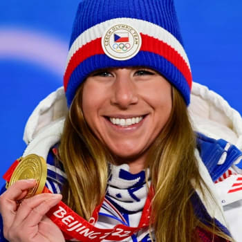 Ester Ledecká zvítězila na olympiádě v Pekingu 2022