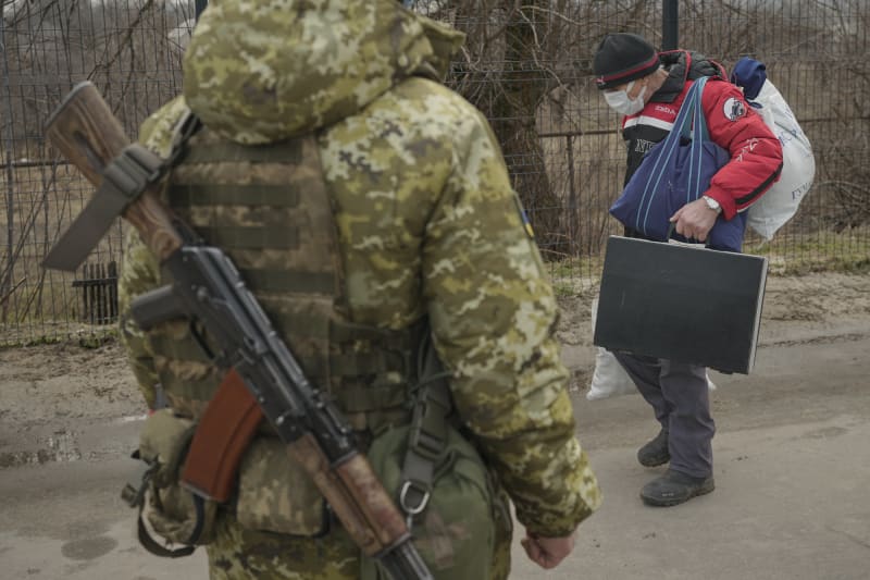 Voják na Ukrajině