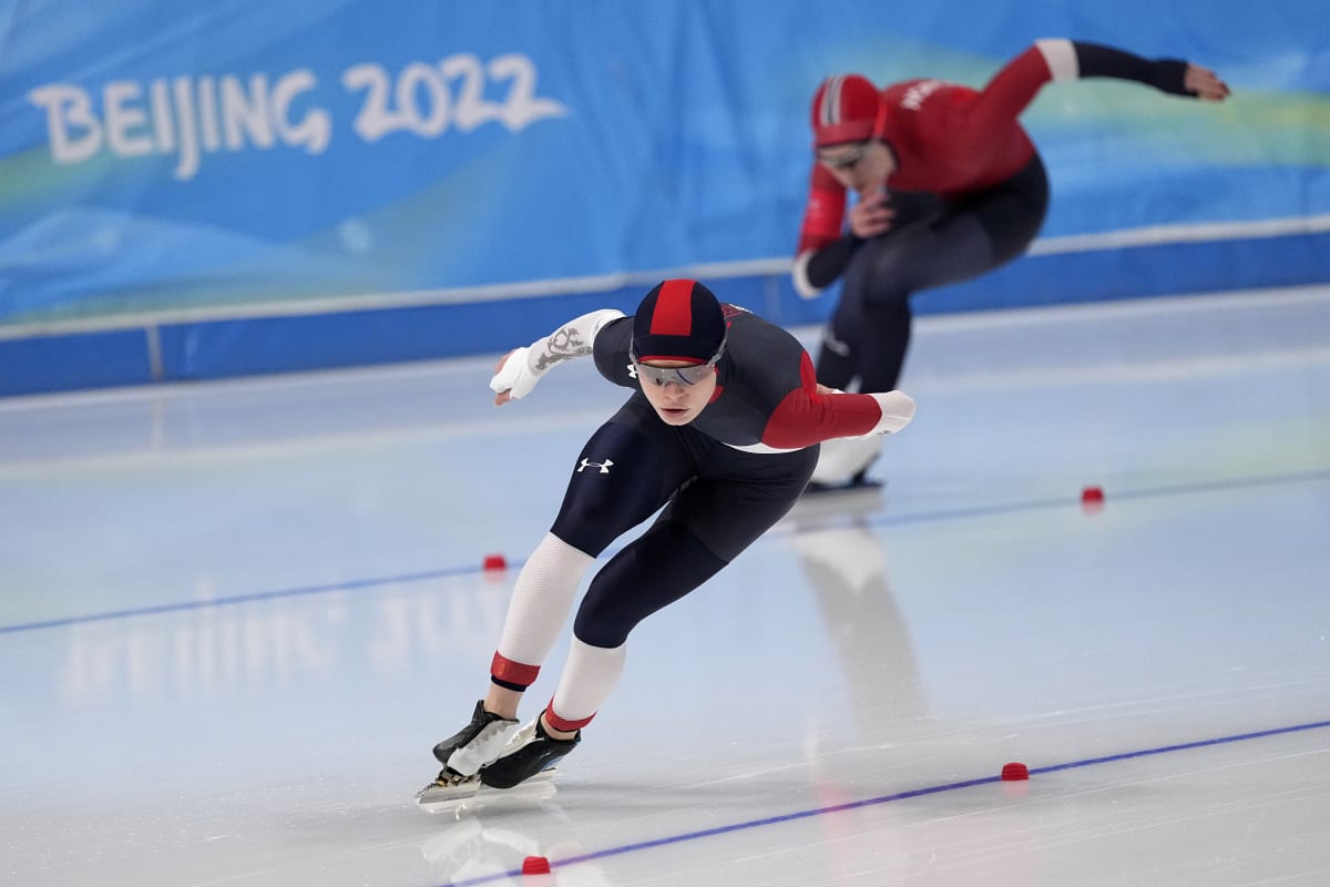 Rychlobruslařka Nikola Zdráhalová obsadila v olympijském závodě na 500 metrů 25. místo