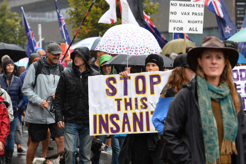 Na Novém Zélandě odhání demonstranty hudbou