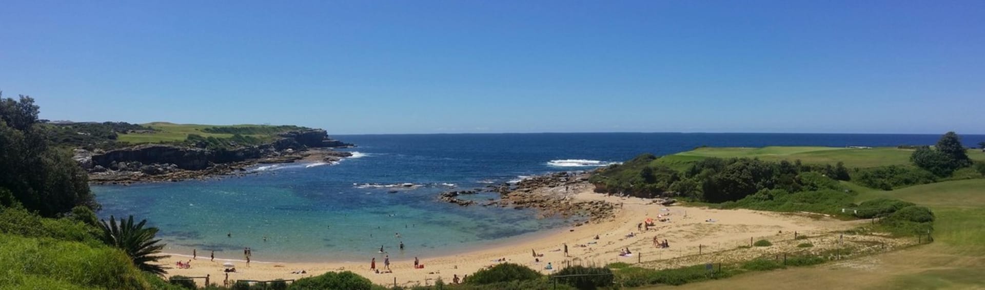 Little Bay Beach je oblíbenou pláží pro obyvatelé Sydney