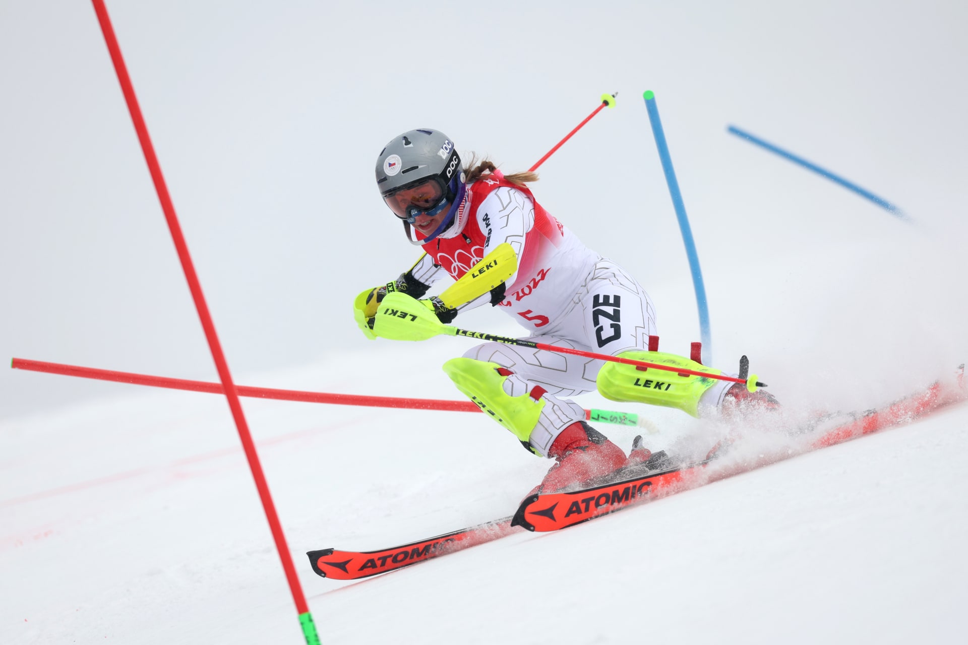 Ester Ledecká zajela fantastický slalom.