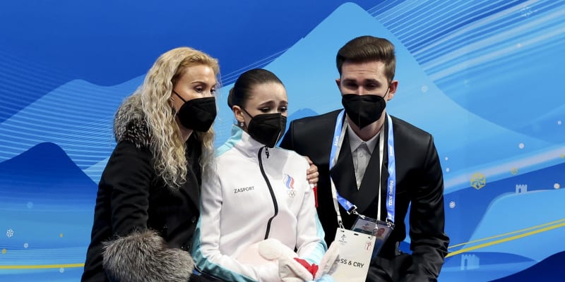 Trenérka Eteri Tutberidzeová Kamilu Valijevovou po nepovedeném vystoupení na olympiádě v Pekingu příliš neutěšila. A to naštvalo i Bacha.