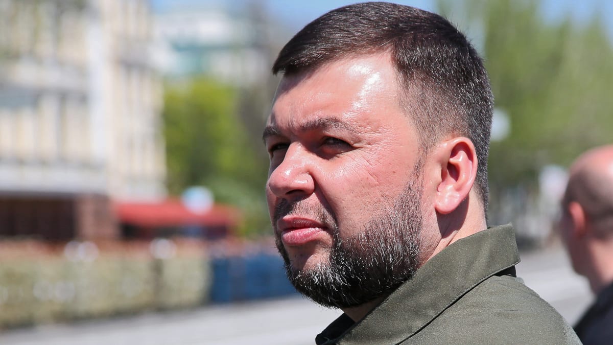 Vůdce doněcké separatistické oblasti Denis Pušilin