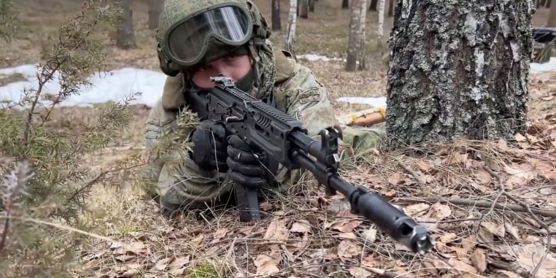 Vojenské cvičení běloruské a ruské armády