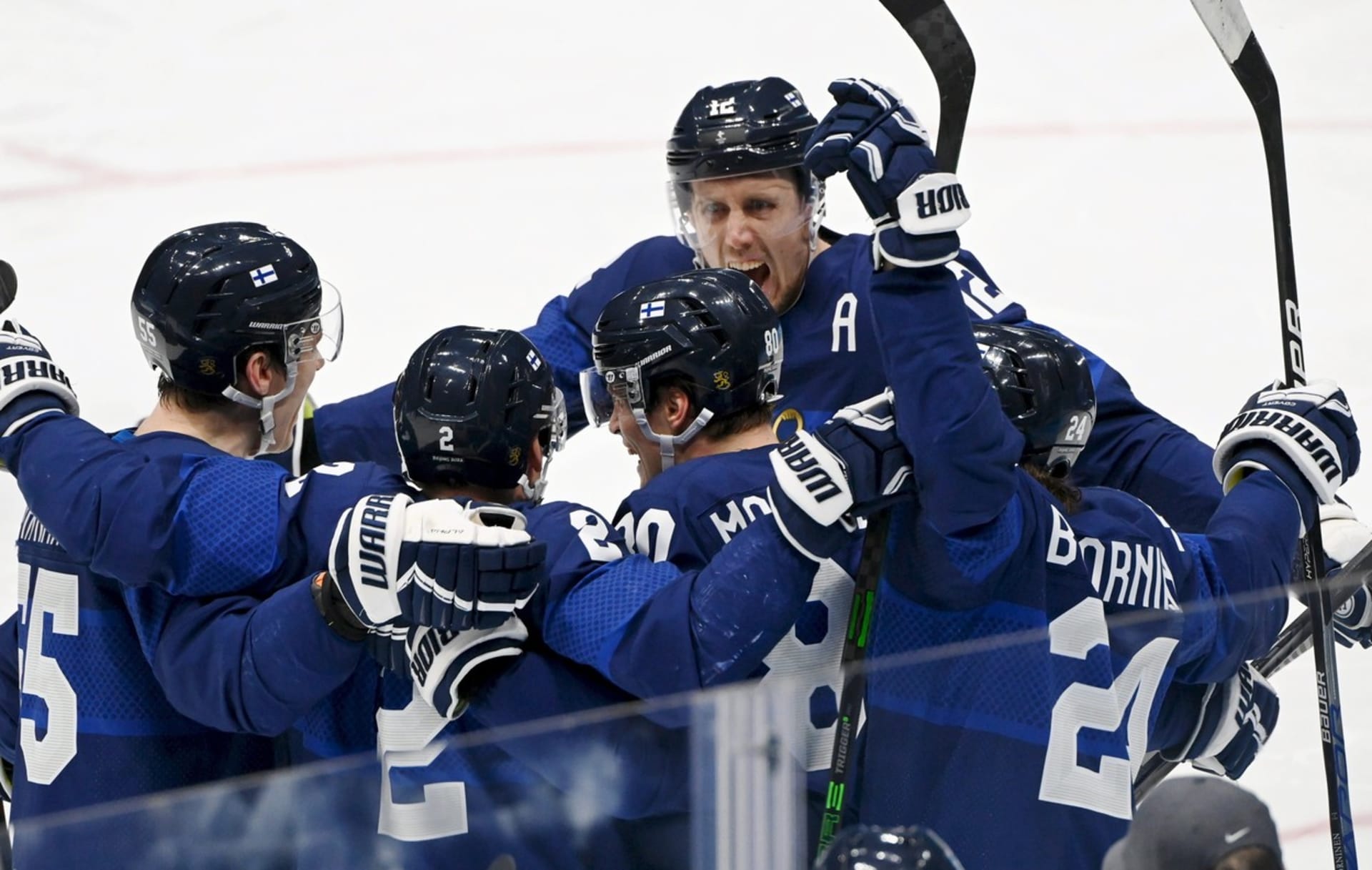 Finská oslava ve finále olympijských her