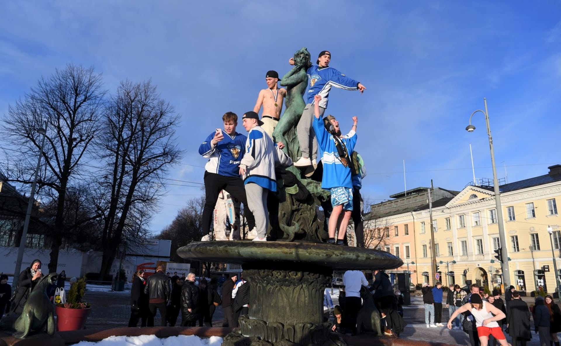 Takto se slavilo ve finských Helsinkách.