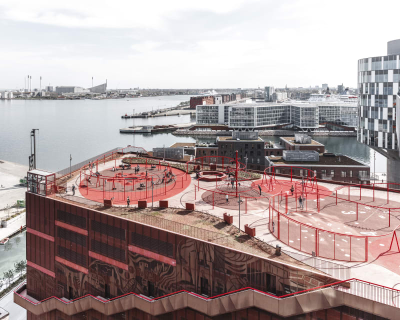Z tvorby finalistů: Parkovací dům v Kodani, studio JAJA Architects