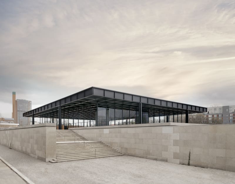 Z tvorby finalistů: Nová Národní galerie, Berlín - David Chipperfield architects