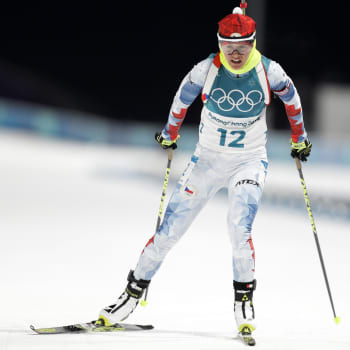 Veronika Vítková na olympijských hrách v jihokorejském Pchjongčchangu 2018, odkud si odvezla bronz ze sprintu.